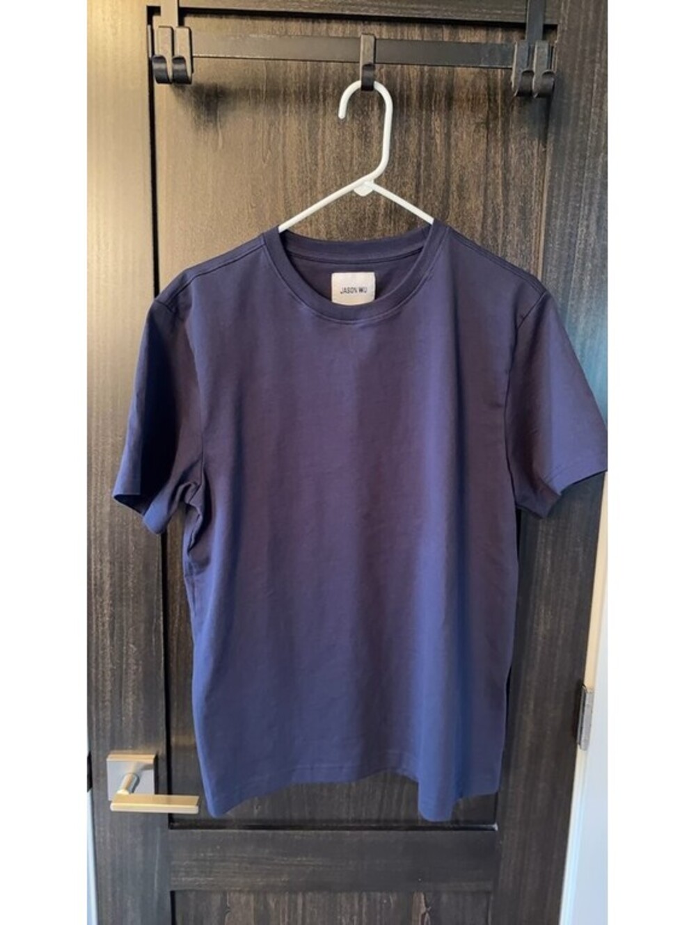 Jason Wu Navy Blue Cotton T-Shirt 0098